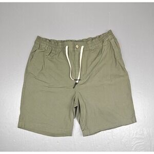 Quicksilver Waterman Shorts Mens XXL Army Green Ripstop Casual Swim Trunks